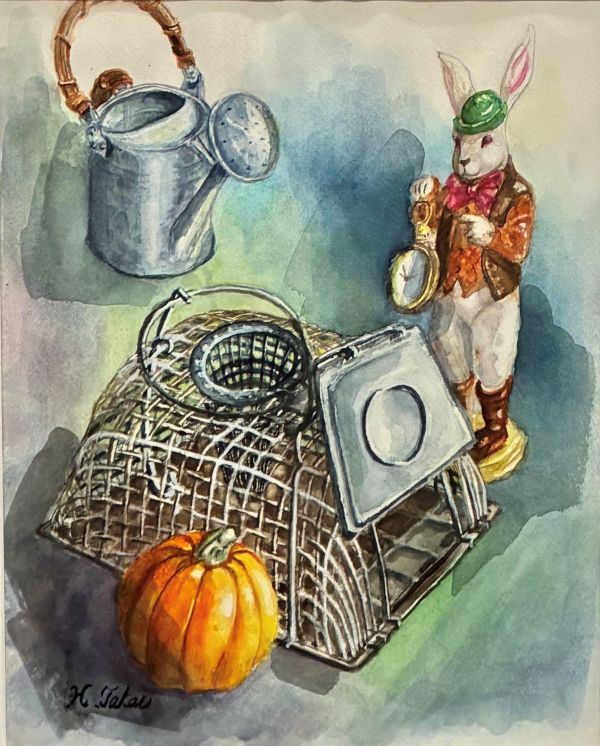 第74回 光陽展　髙居　博昭（タカイヒロアキ）予感 水 F8